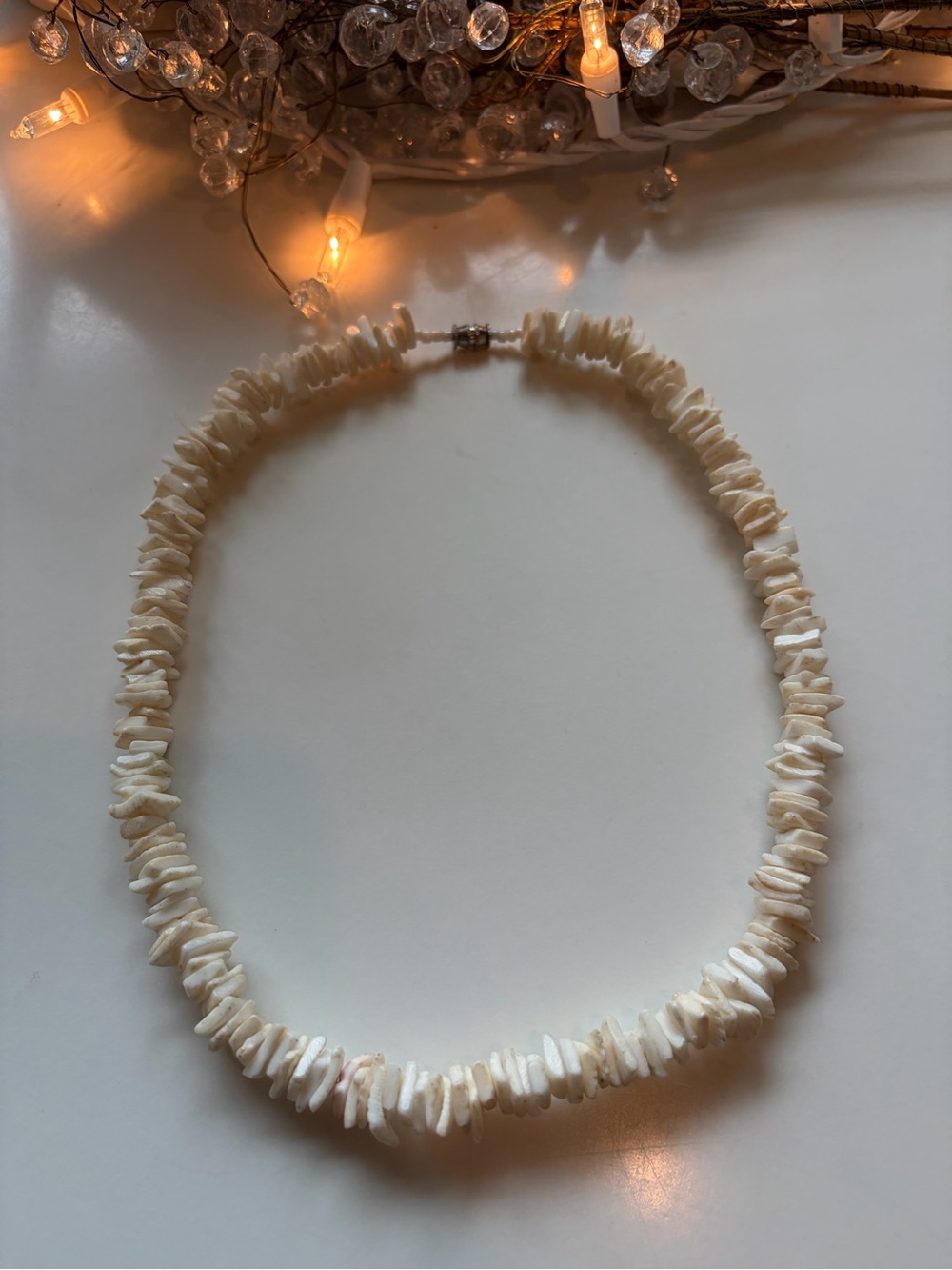 Vintage Puka Shell style Necklace - Picture 2 of 4